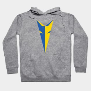 Ukrainian Blue & Yellow Fox Head Hoodie